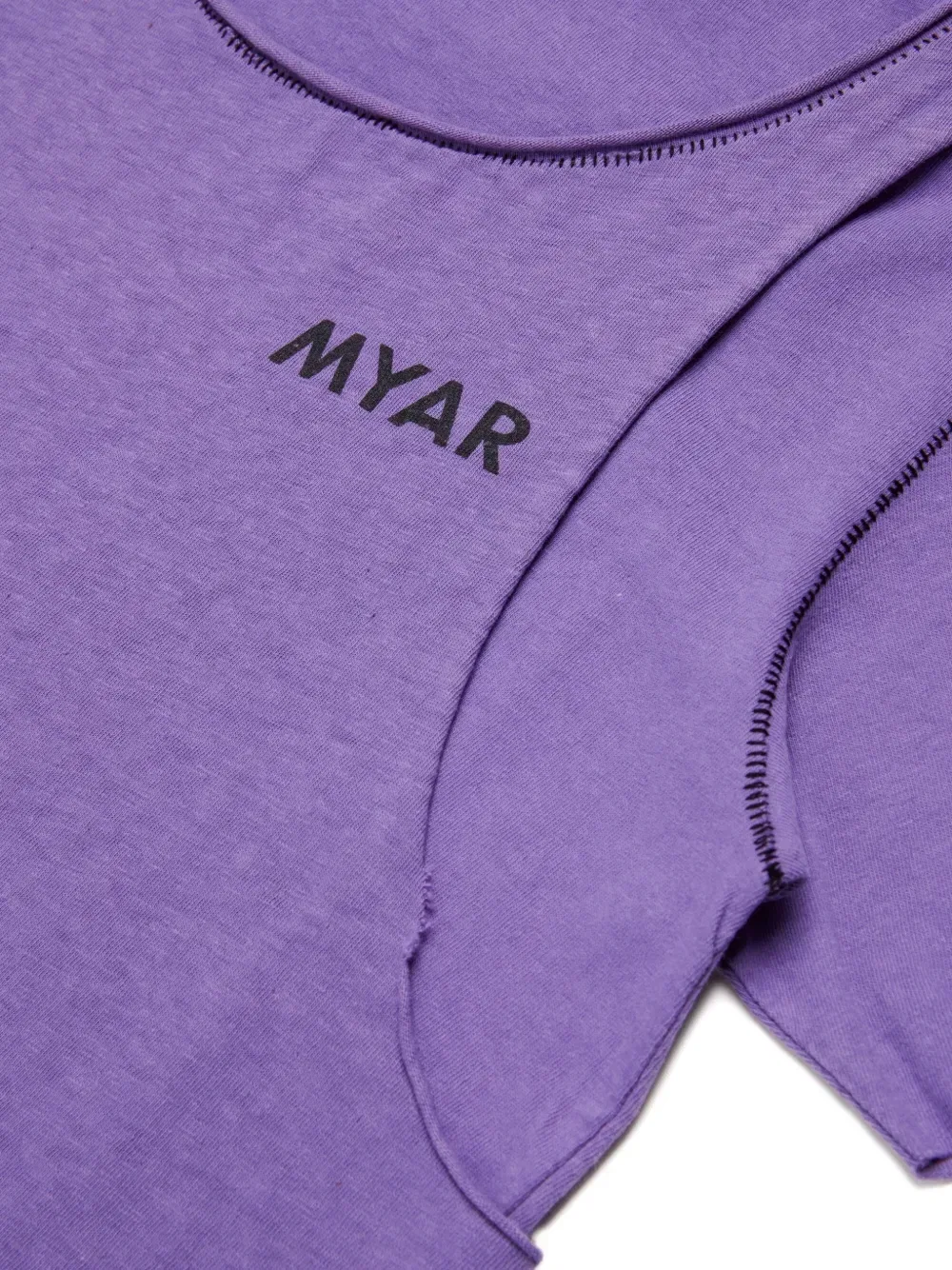 Многослойная футболка с логотипом Myar Kids, фиолетовый — фото 4