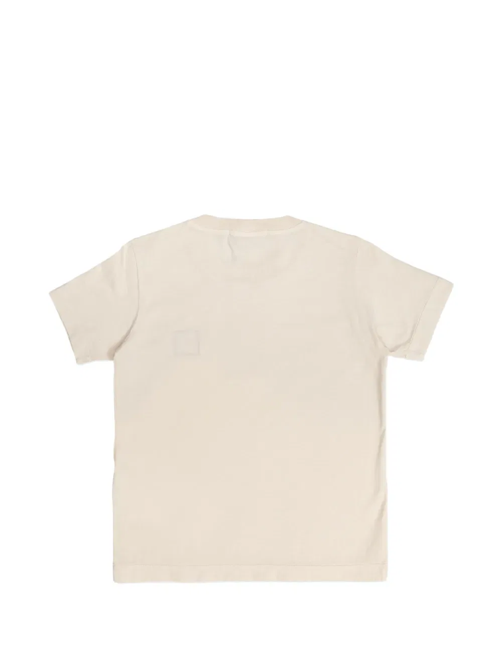Футболка с логотипом Stone Island Junior, нейтральный — фото 2