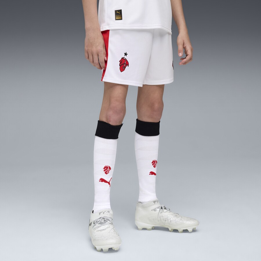 Обычные спортивные штаны PUMA AC Milan 25/26, белый — фото 3