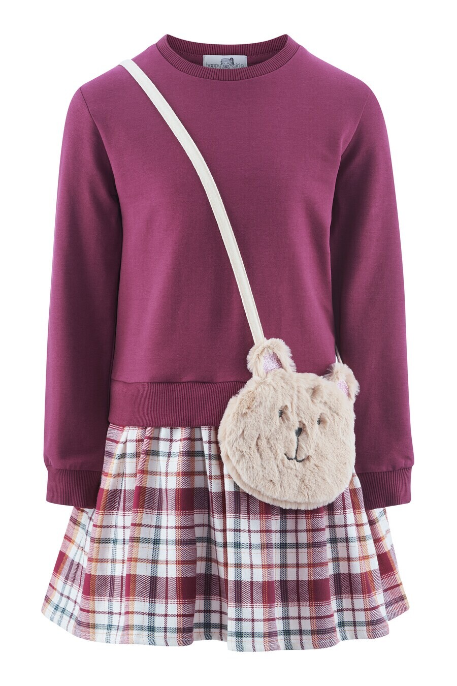 

Платье happy girls Dress, цвет red violet