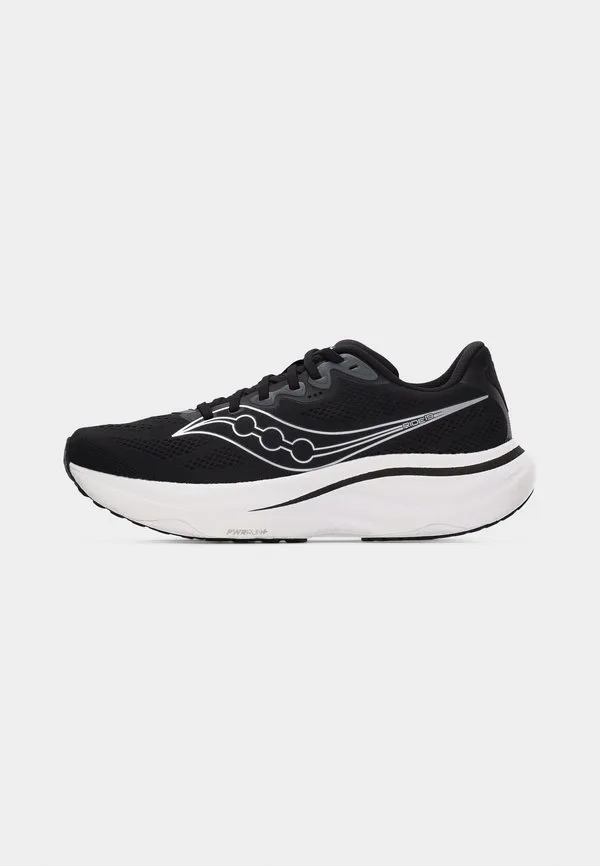 Кроссовки для бега по шоссе ride 19 Saucony, Black/Silver-Coloured — фото 2