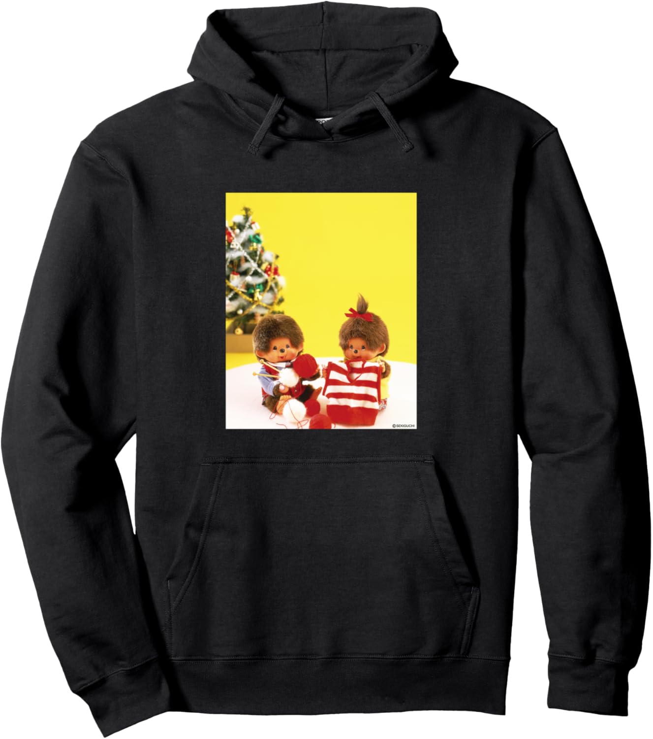 

Худи Monchhichi с графическим принтом, черное, Черный, Худи Monchhichi с графическим принтом, черное