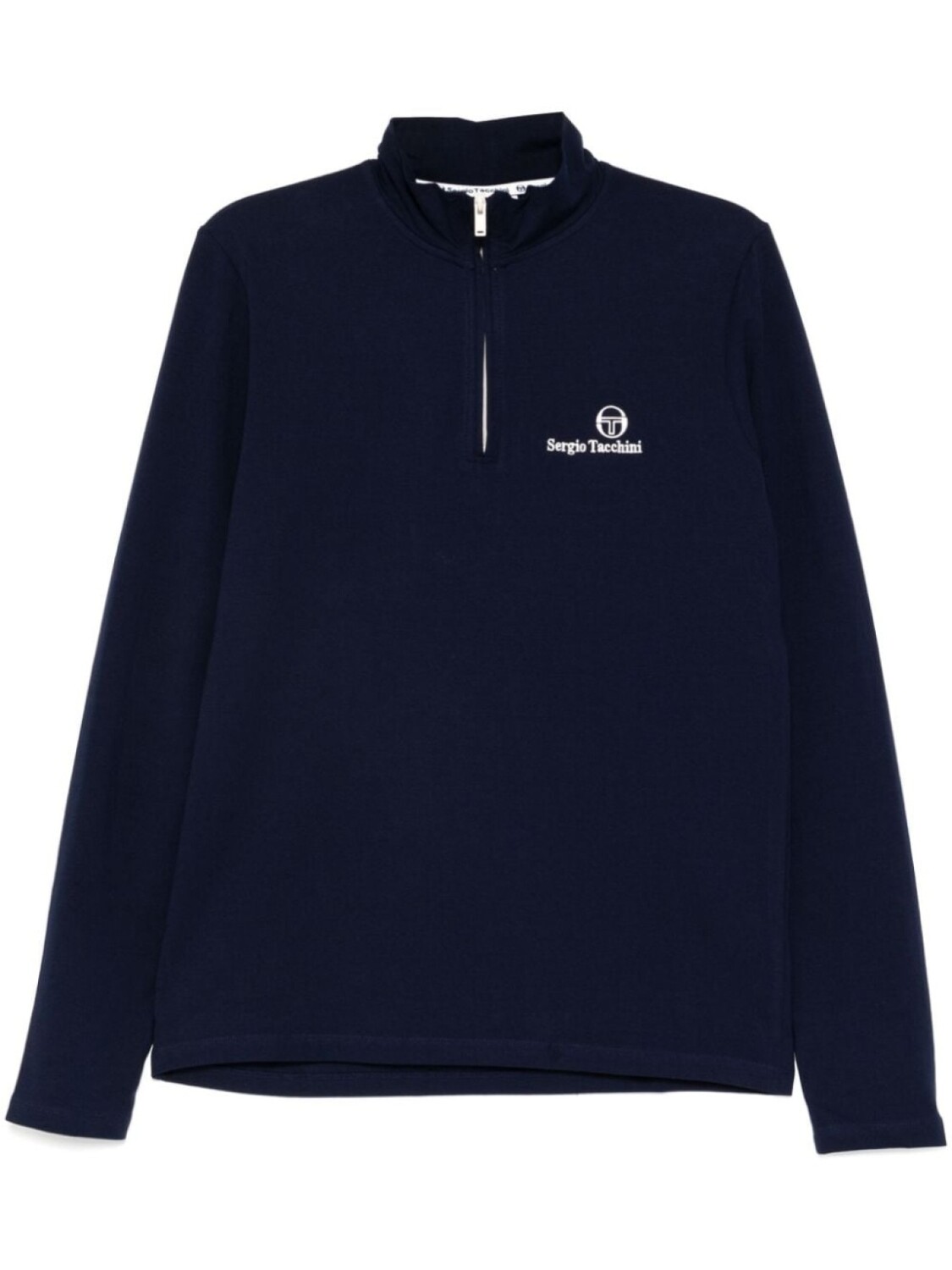 

Футболка Sergio Tacchini с длинными рукавами и вышитым логотипом, синий
