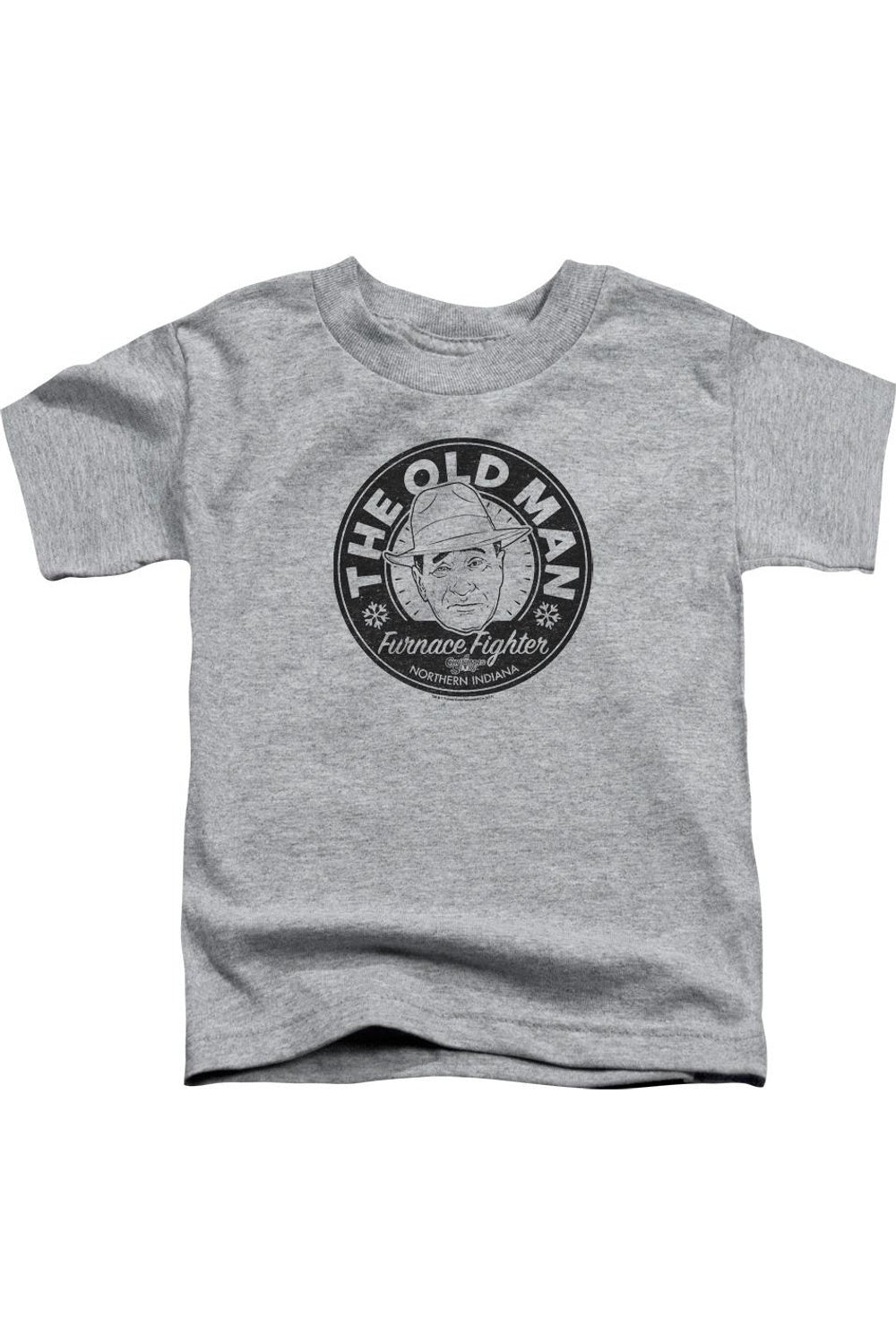 

Футболка для малышей "Рождественская история" с коротким рукавом Gildan, Athletic Heather