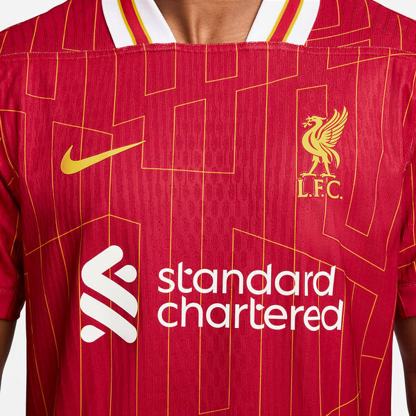 Футболка Liverpool fc 24 25 матч домашняя футболка Nike, красный — фото 3