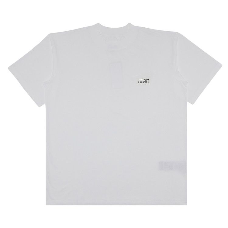 

Футболка MM6 Maison Margiela Jersey T-Shirt, Optic White
