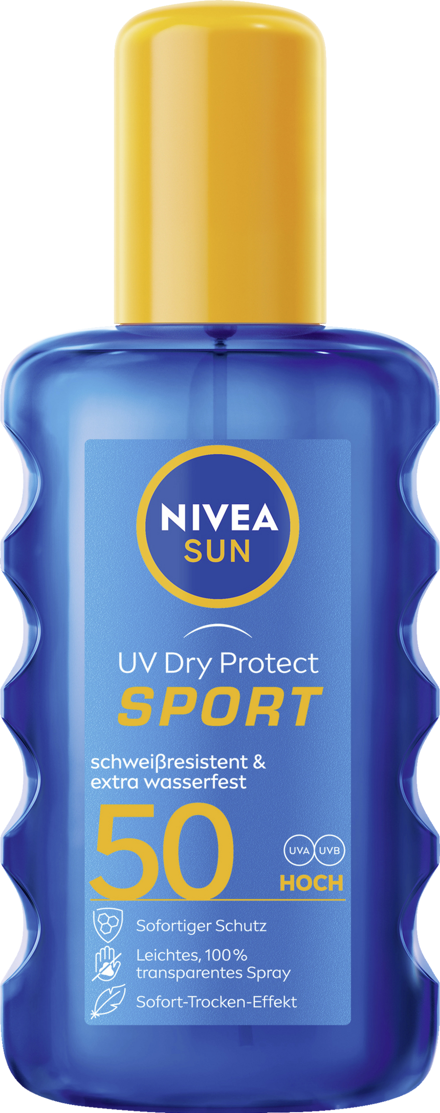 

Солнцезащитный крем NIVEA SUN UV Dry Protect Sport Transparentes Spray LSF 50