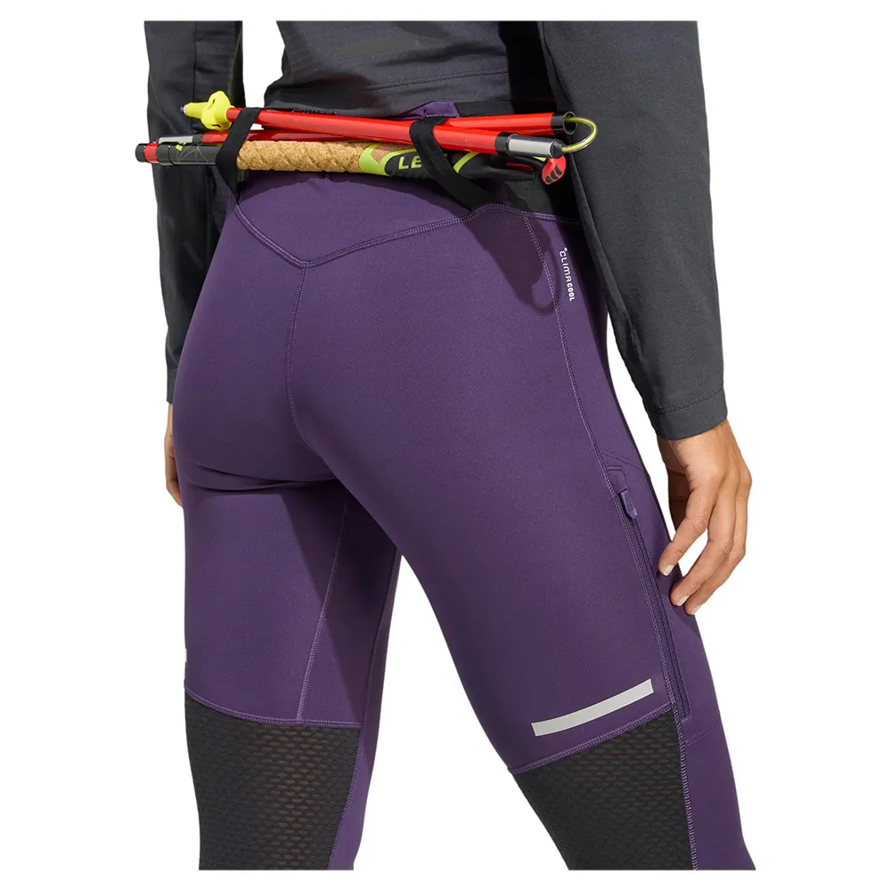 

Леггинсы adidas Terrex Xperior, фиолетовый