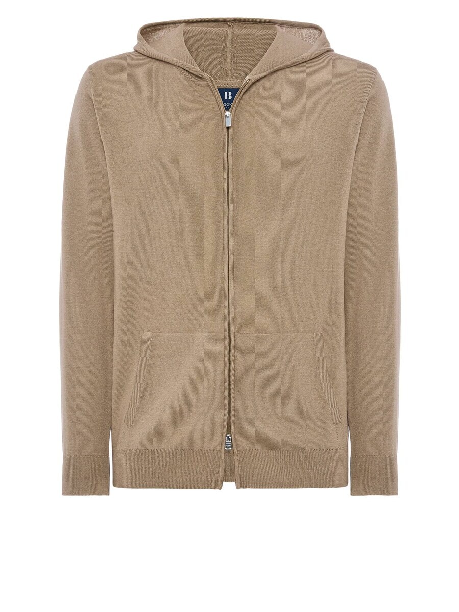 

Вязаный кардиган Boggi Milano Knit Cardigan, цвет chamois
