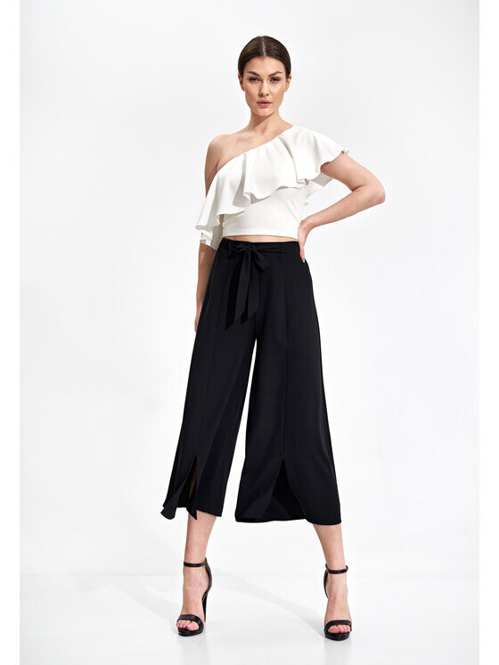 

Женские брюки regular fit Figlfigl, черный