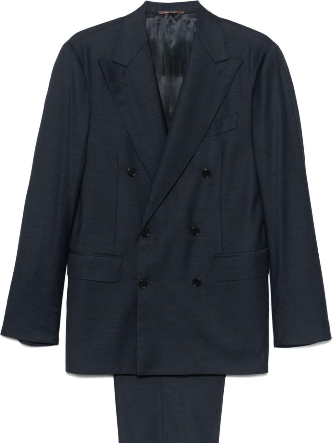 

Canali шерстяной костюм, синий