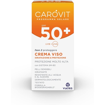 

Крем для лица Sun Program SPF50+ Very High Sun Protection 50ml Bottle