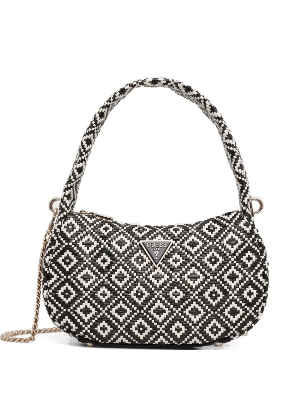 

Сумка через плечо с логотипом GUESS USA, черный