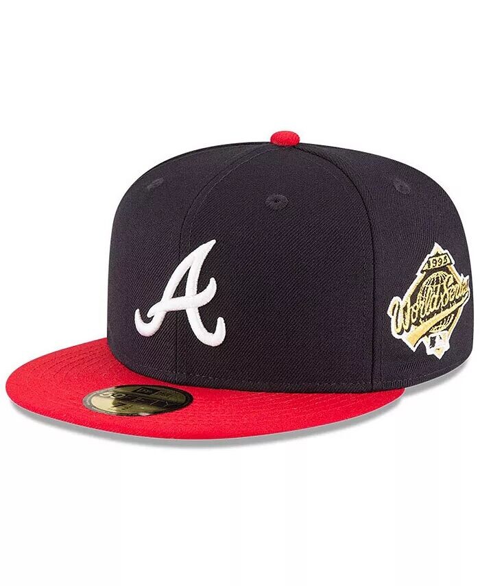 

Мужская темно-синяя шерстяная шапка Atlanta Braves 1995 World Series 59FIFTY Fitted Hat New Era