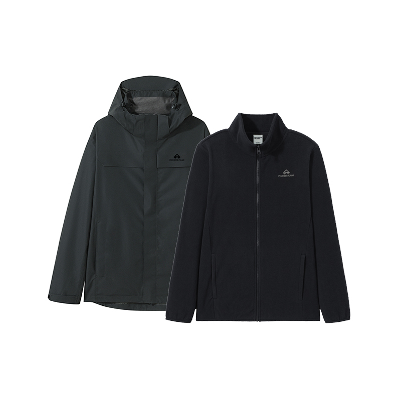 

Ветровка для мужчин PIONEER CAMP, темно серый (polar fleece liner)