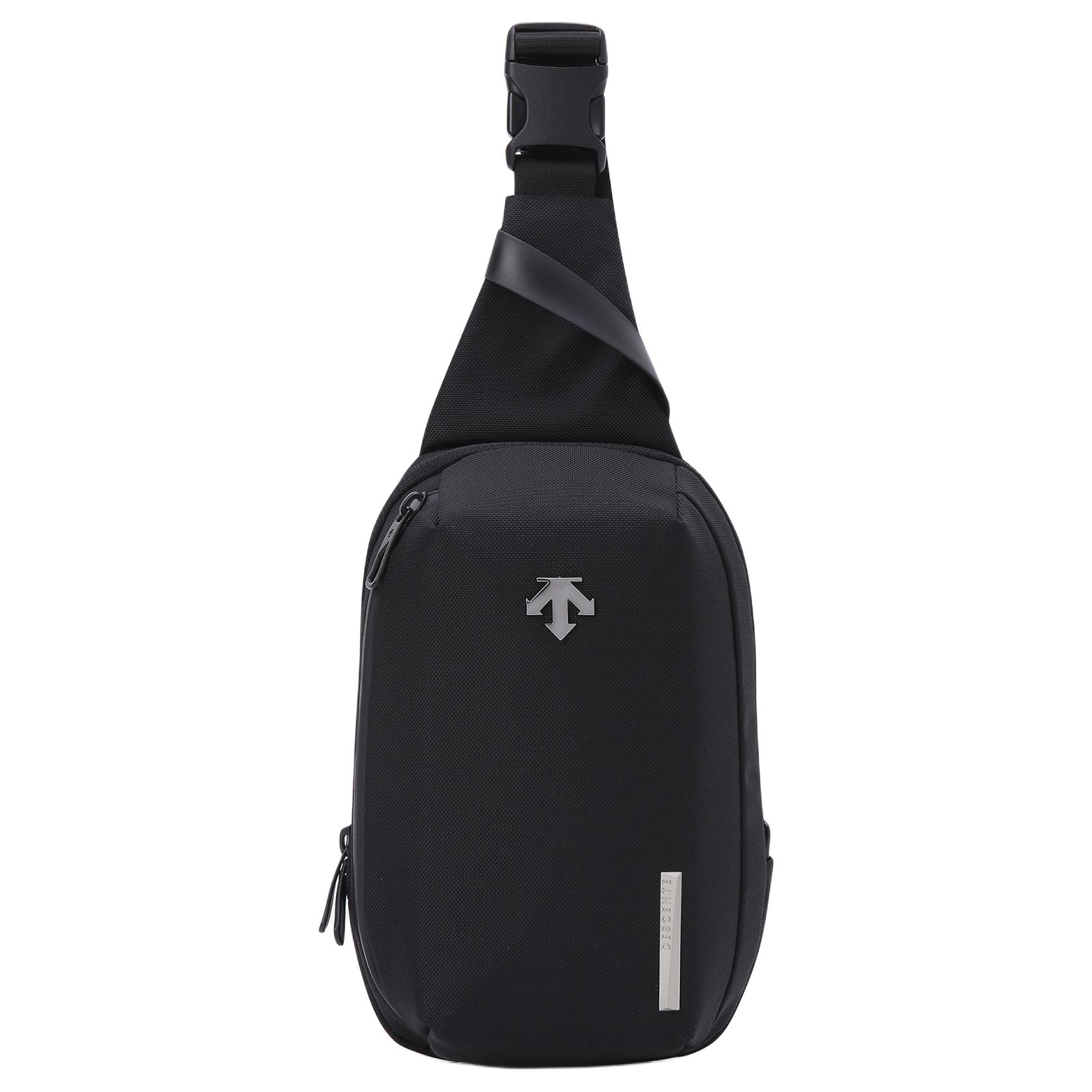 

DESCENTE 2L слинговые сумки из нейлона черные мужские