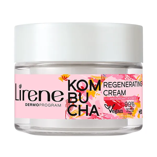 

Регенерирующий крем для лица Kombucha & Antioxidant Rooibos Lirene, 50 ml