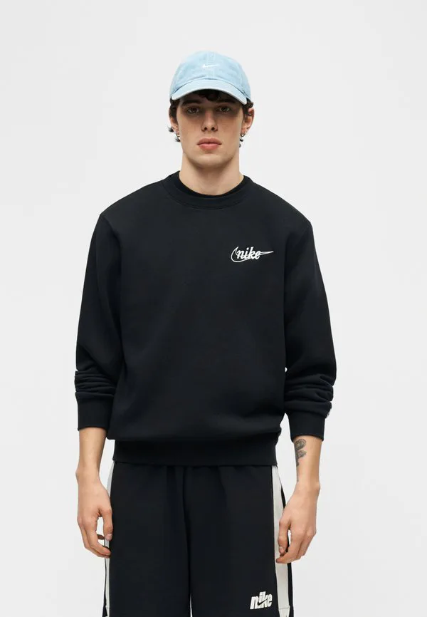 Толстовка клубной команды Nike Sportswear, Black/(Sail) — фото 4