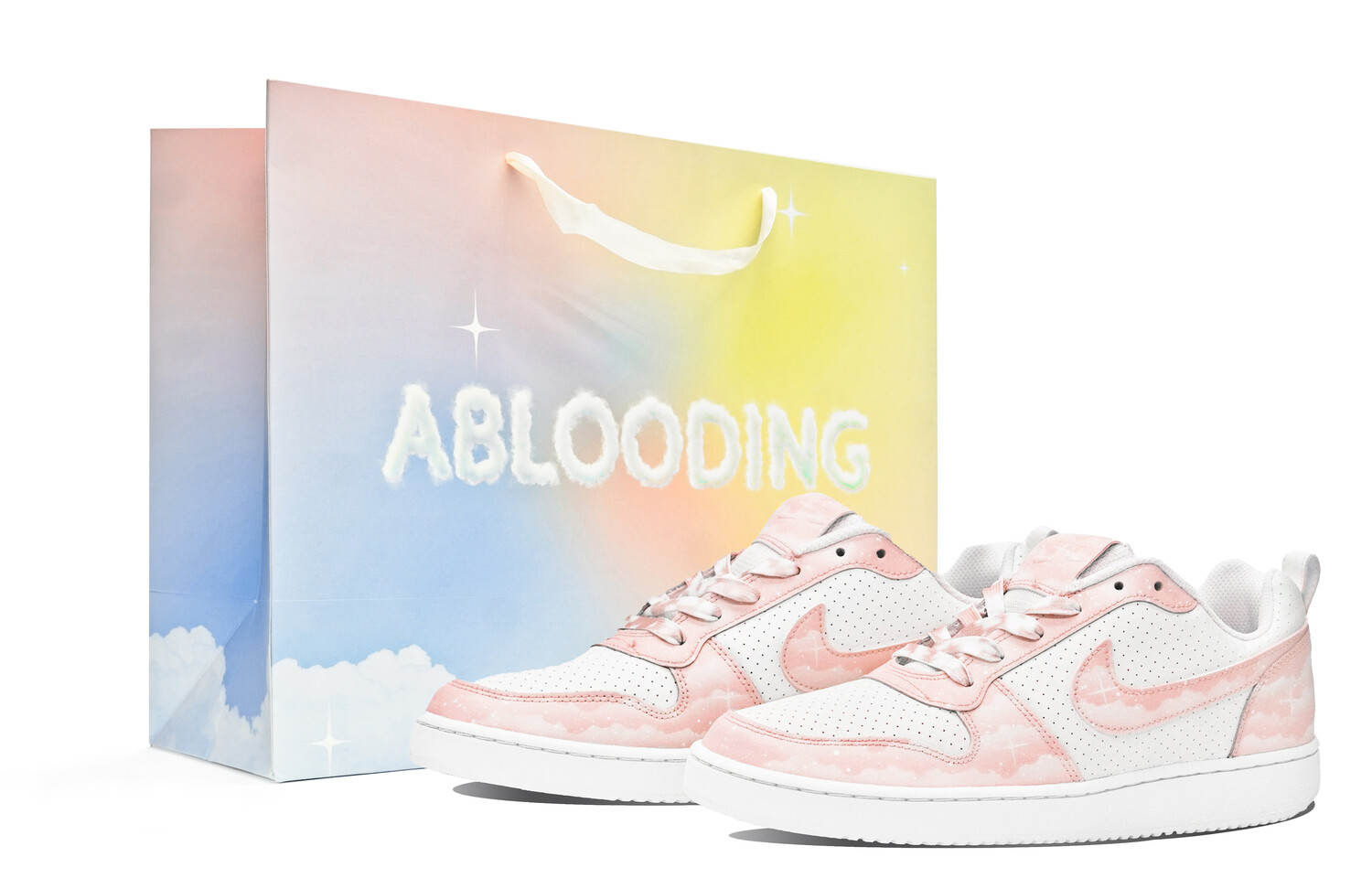 

Мужские кроссовки для скейтбординга Nike Court Borough, Pink