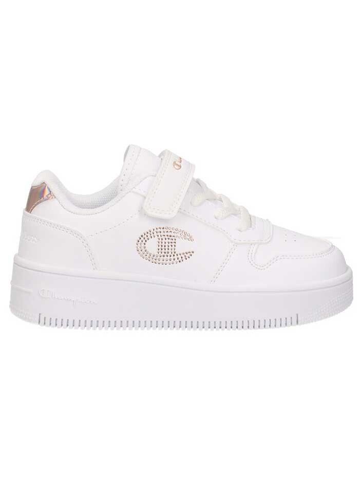 

Кроссовки Champion REBOUND PLATFORM GLITTER G PS, белый