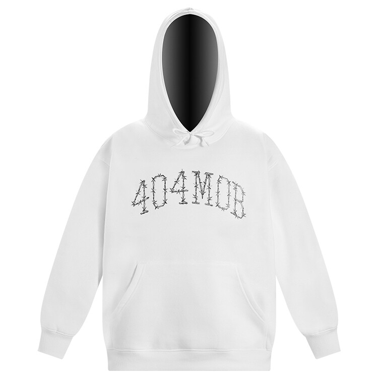 

Толстовка унисекс 404MOB GANG, Белый
