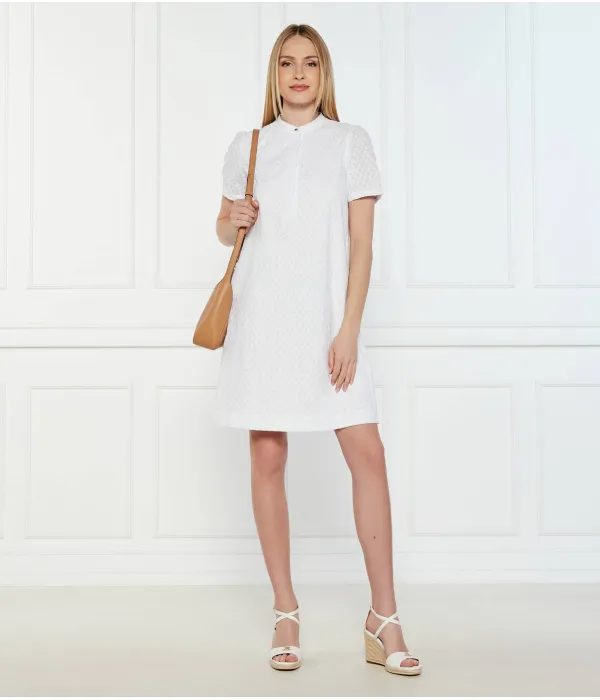 Туфли на танкетке из кожи Мэнди Michael Kors, белый — фото 2