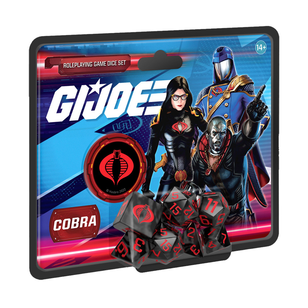 

Ролевая игра Renegade Game Studios G.I. JOE RPG: Cobra Dice Set