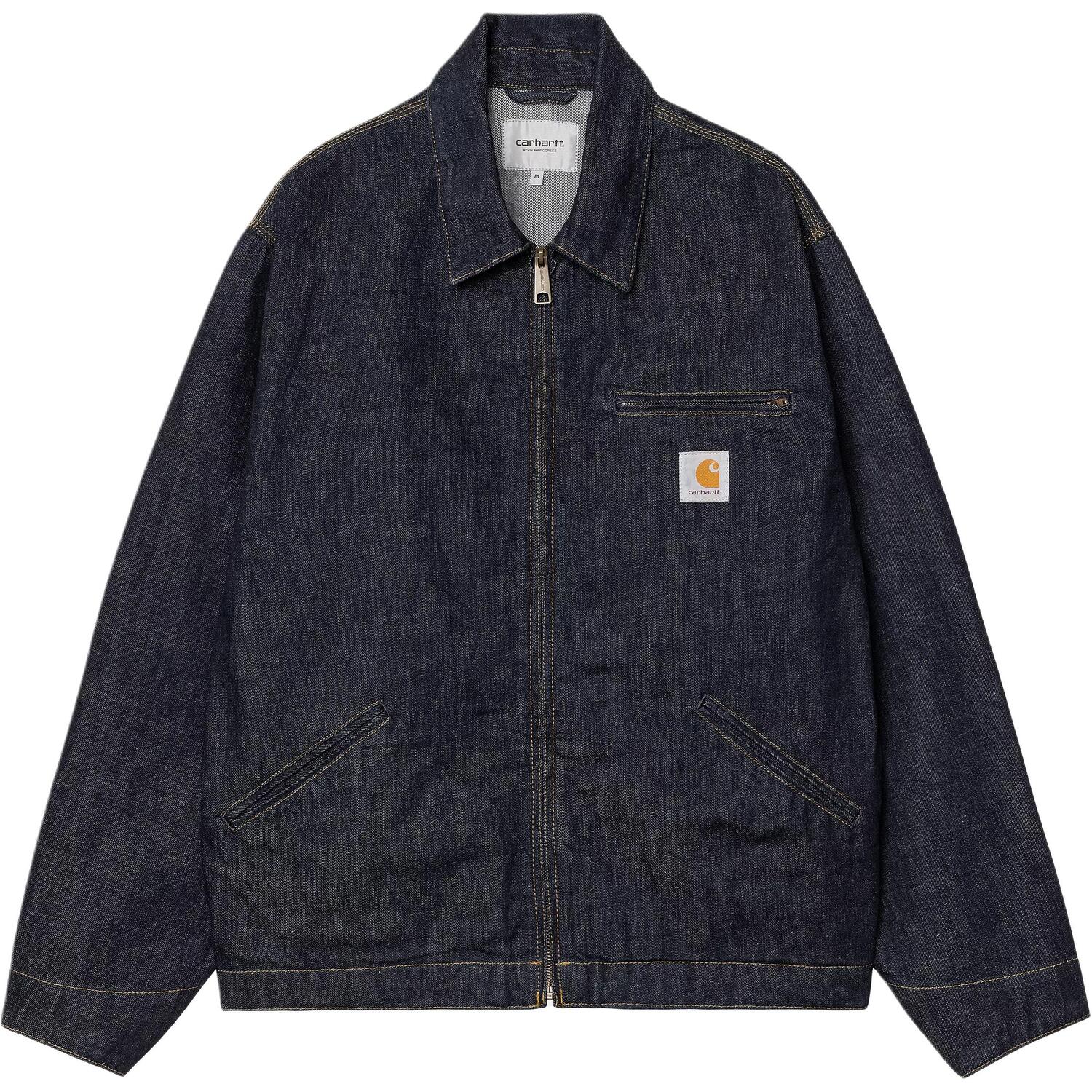 

Carhartt WIP Классическая джинсовая куртка детройт, Indigo