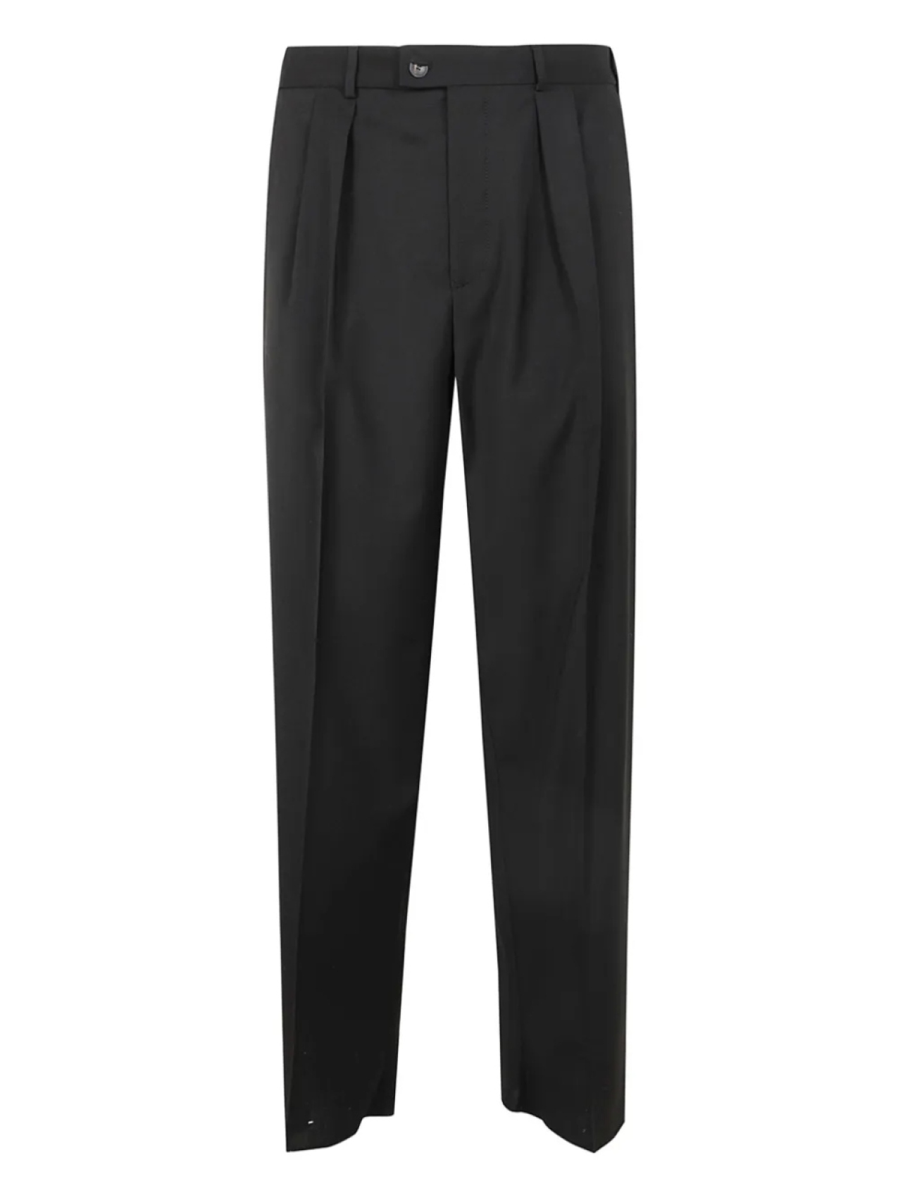 

Брюки с защипами Emporio Armani, черный