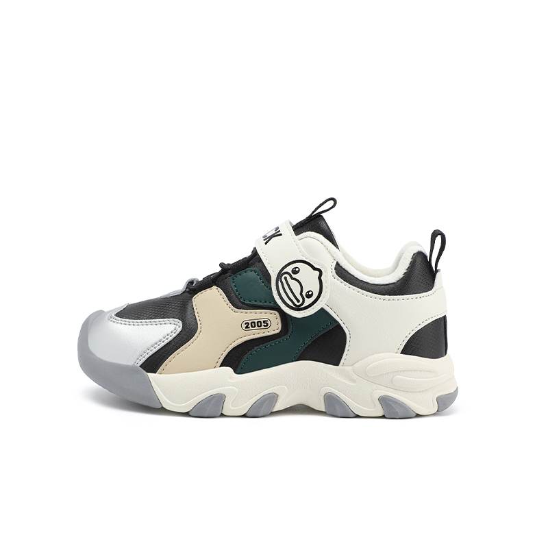 B.Duck Желтые утиные повседневные кроссовки Kids' Low top с амортизацией и термоэффектом — фото 2