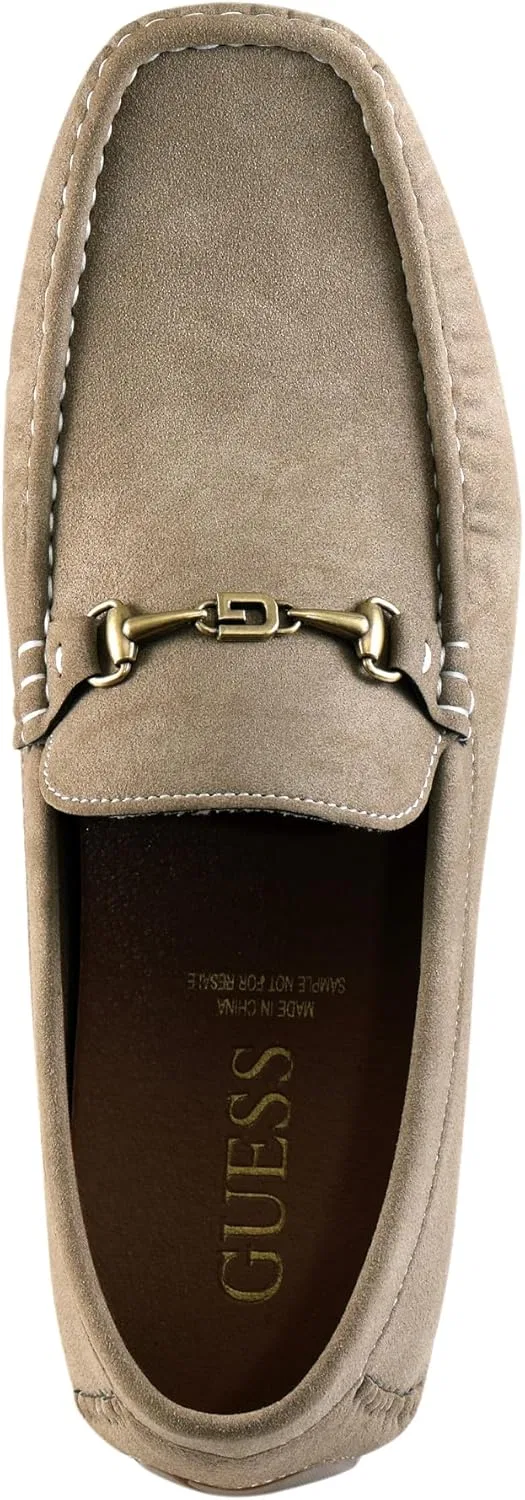 Мужские лоферы GUESS Ansto Drivers, Taupe 240 — фото 2
