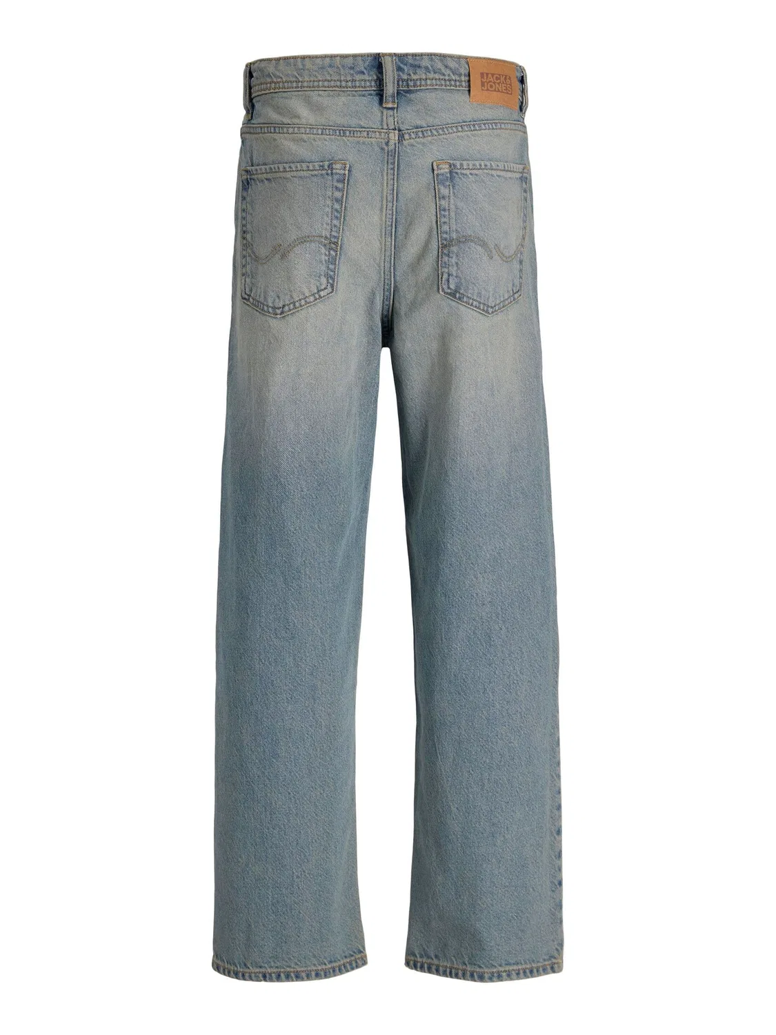 Джинсы свободного кроя, JACK & JONES Junior, синий деним — фото 2