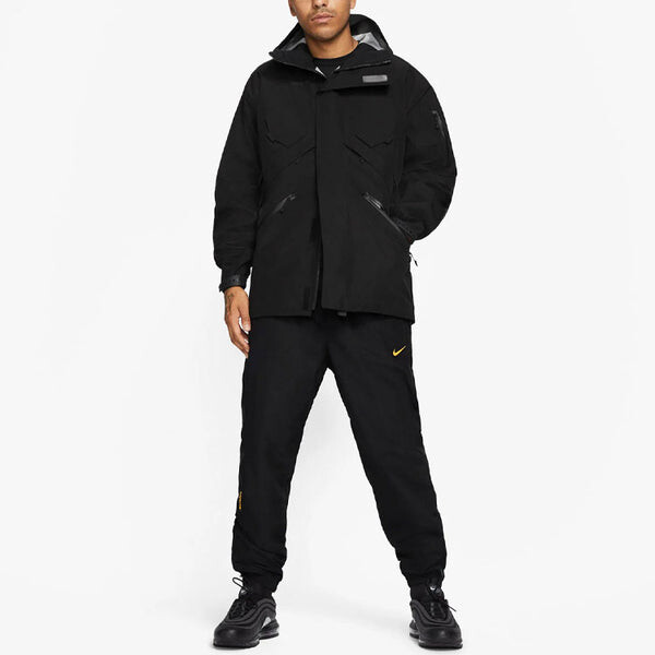 Куртка x nocta drake sports hooded jacket asia sizing 'black' Nike, черный — фото 3