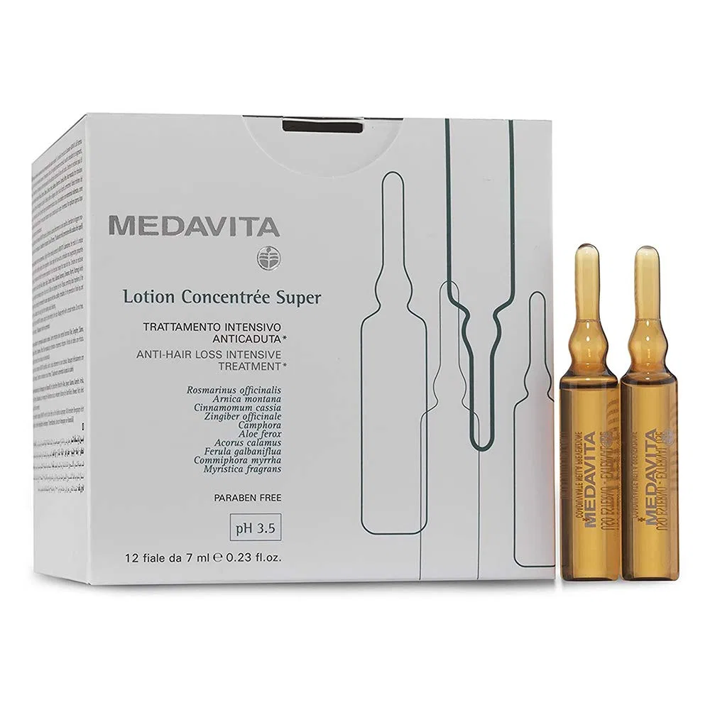 Интенсивное средство Medavita Scalp Lotion concentree против выпадения волос, 12 x 7 мл Medavita