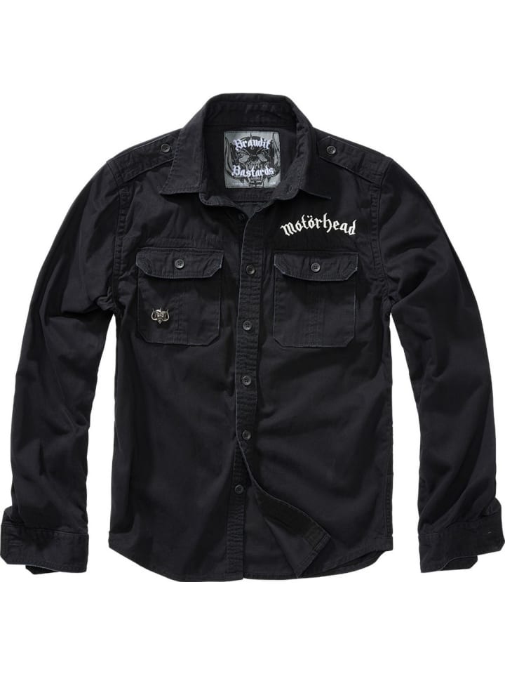 

Рубашка Motörhead Vintage Brandit, черный