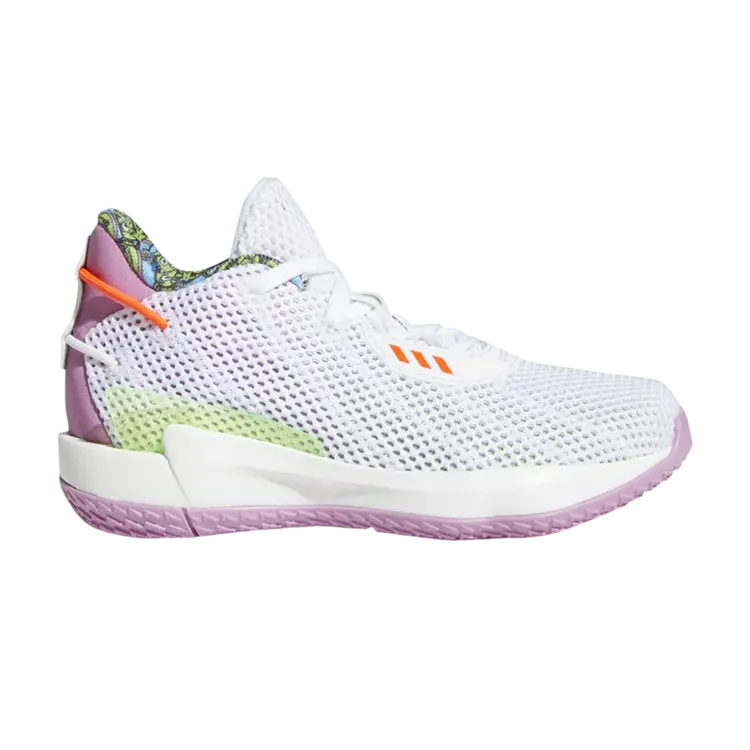 

Кроссовки Adidas Toy Story x Dame 7 Little Kid, белый