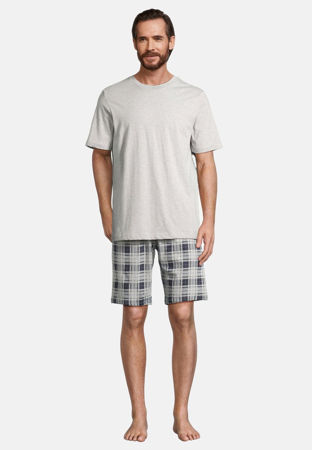 

Пижама HOME SET - Pyjama set Schiesser, серый