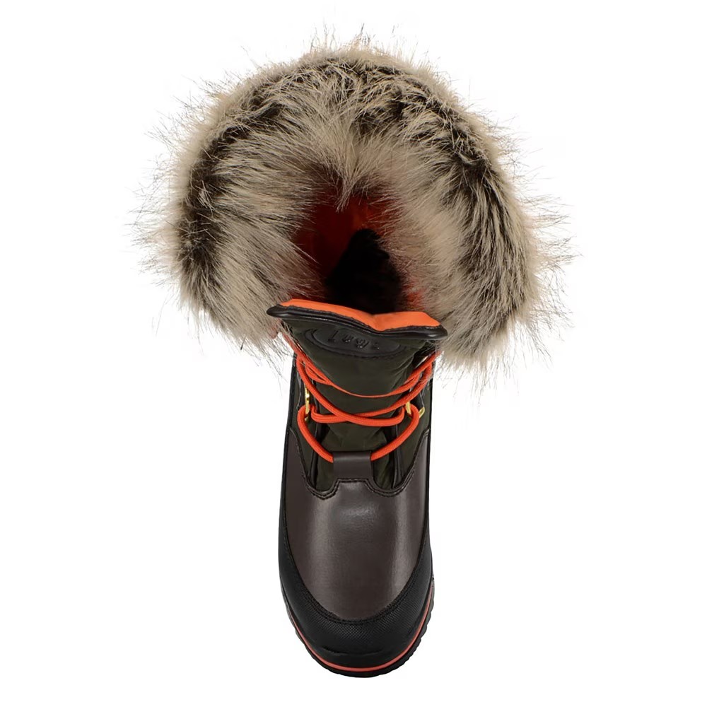 Водонепроницаемые зимние ботинки из меха Tundra Lugz, коричневый — фото 4