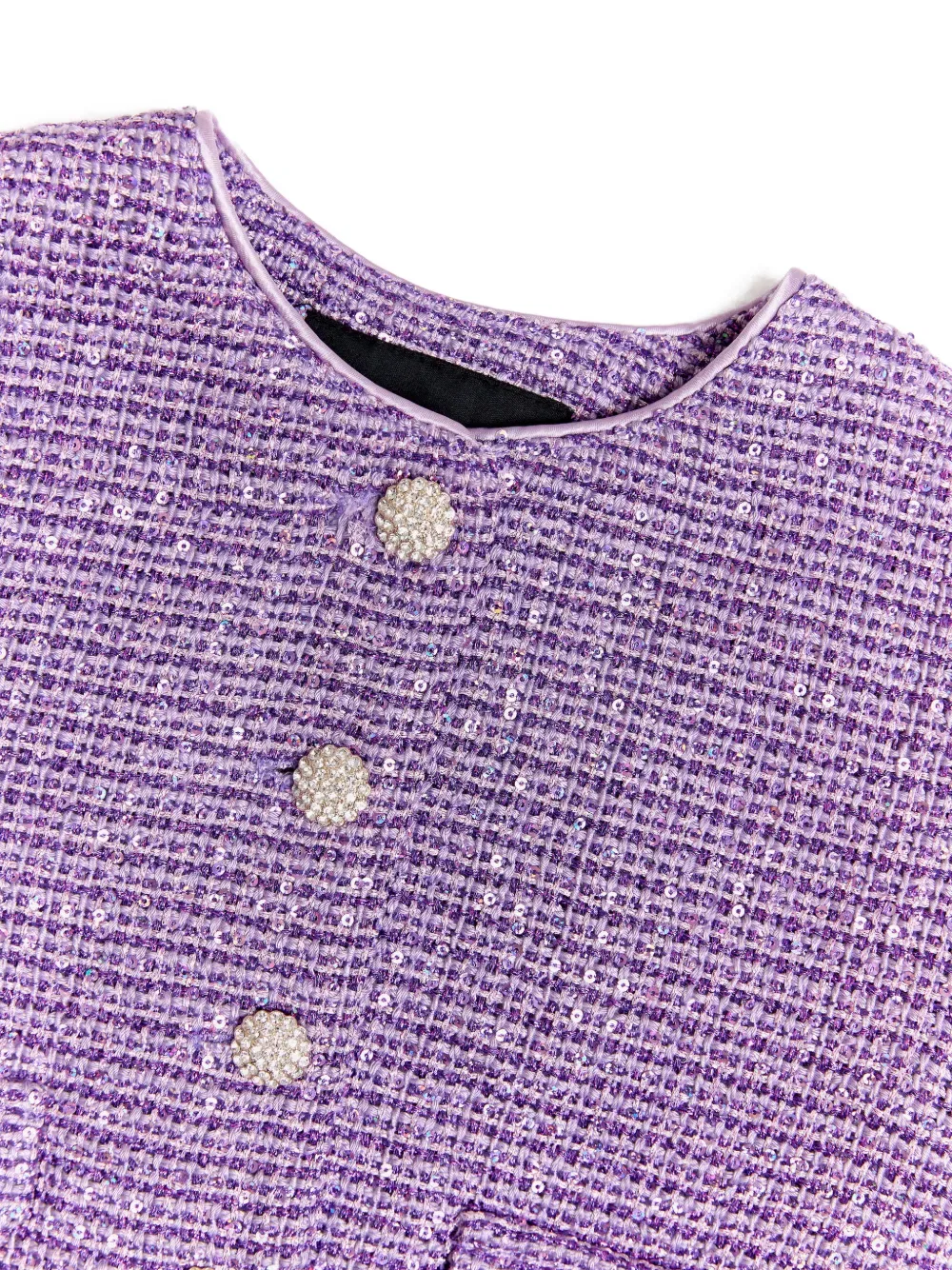 Декорированный жакет с бантом Bcbg Kids, белый — фото 4