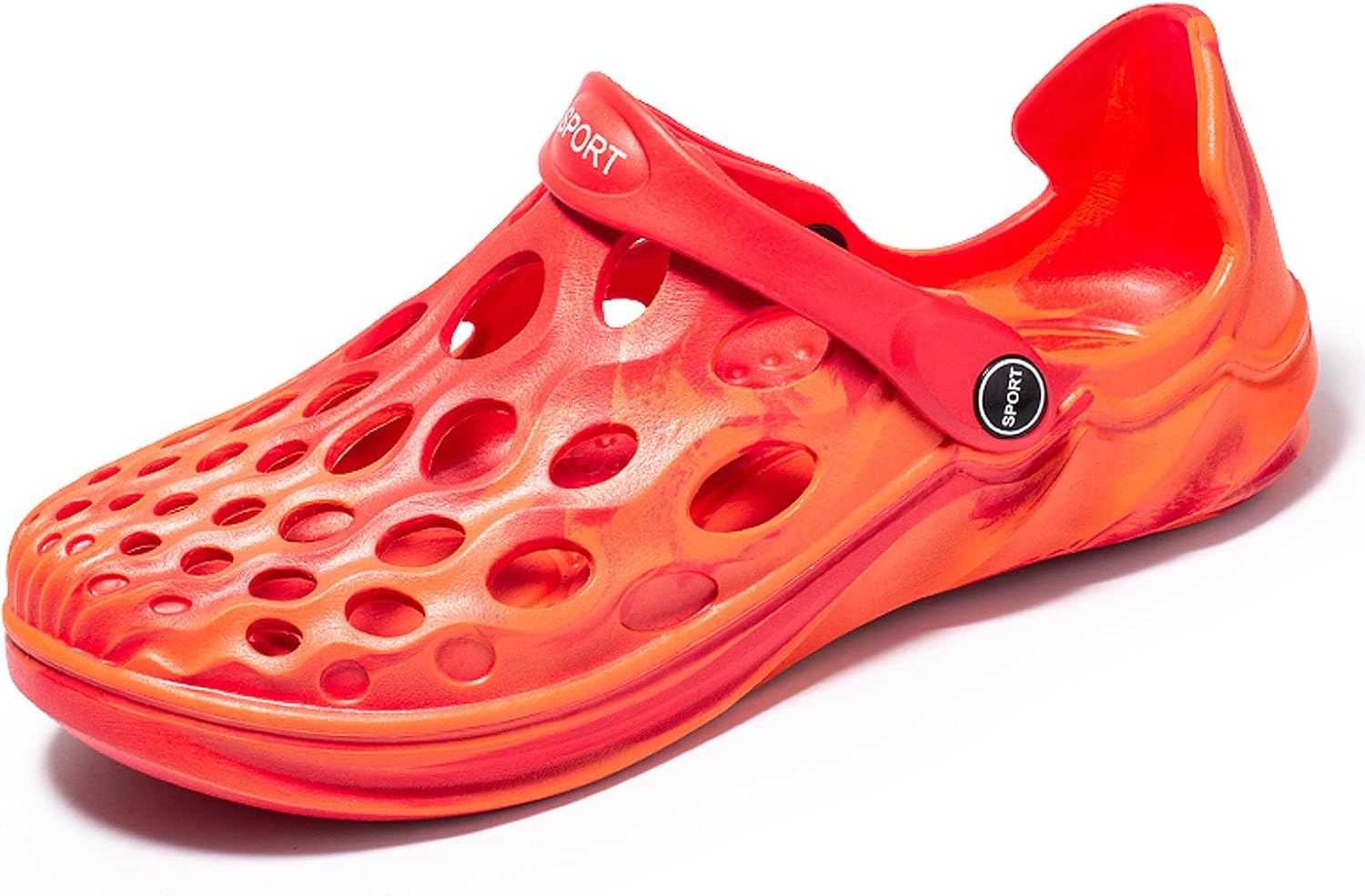 

Мужские водные сандалии FLIOZY, женские садовые сабо, летняя обувь для взрослых для реки, дышащие легкие сандалии для улицы и пляжа, шлепанцы, оранжевый