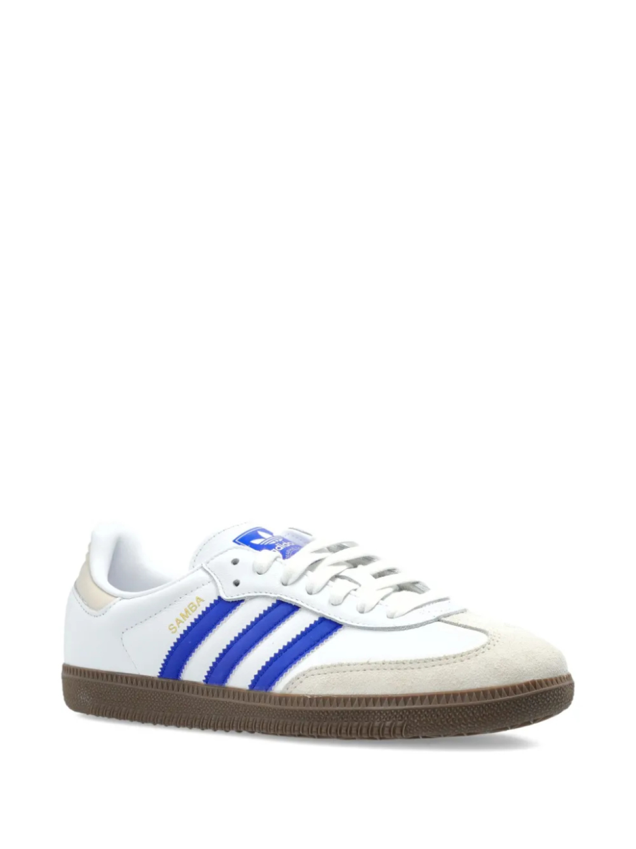 Кроссовки Adidas Samba 3-Stripes, белый — фото 2