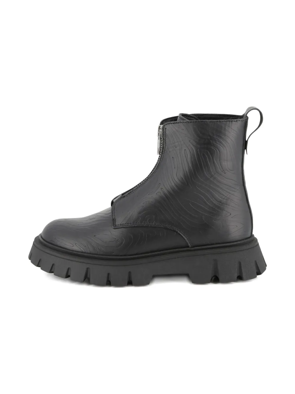 

Ботинки с зебровым узором Marc Jacobs Kids, черный