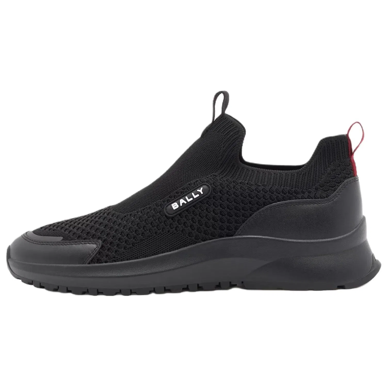Кеды из кожи BALLY Outline Black
