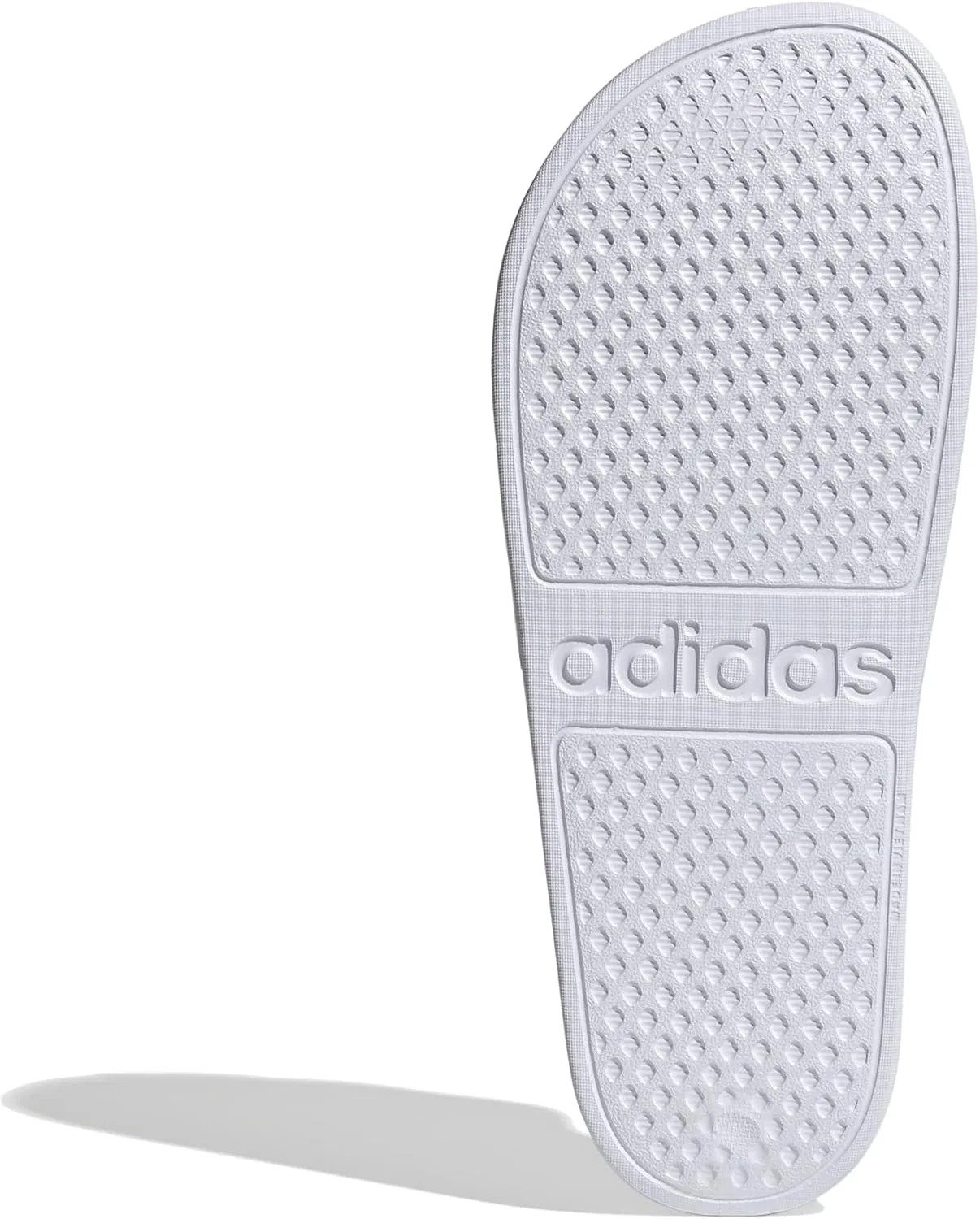 Сандалии Adilette Aqua, белый/платиновый металлик/белый adidas — фото 3