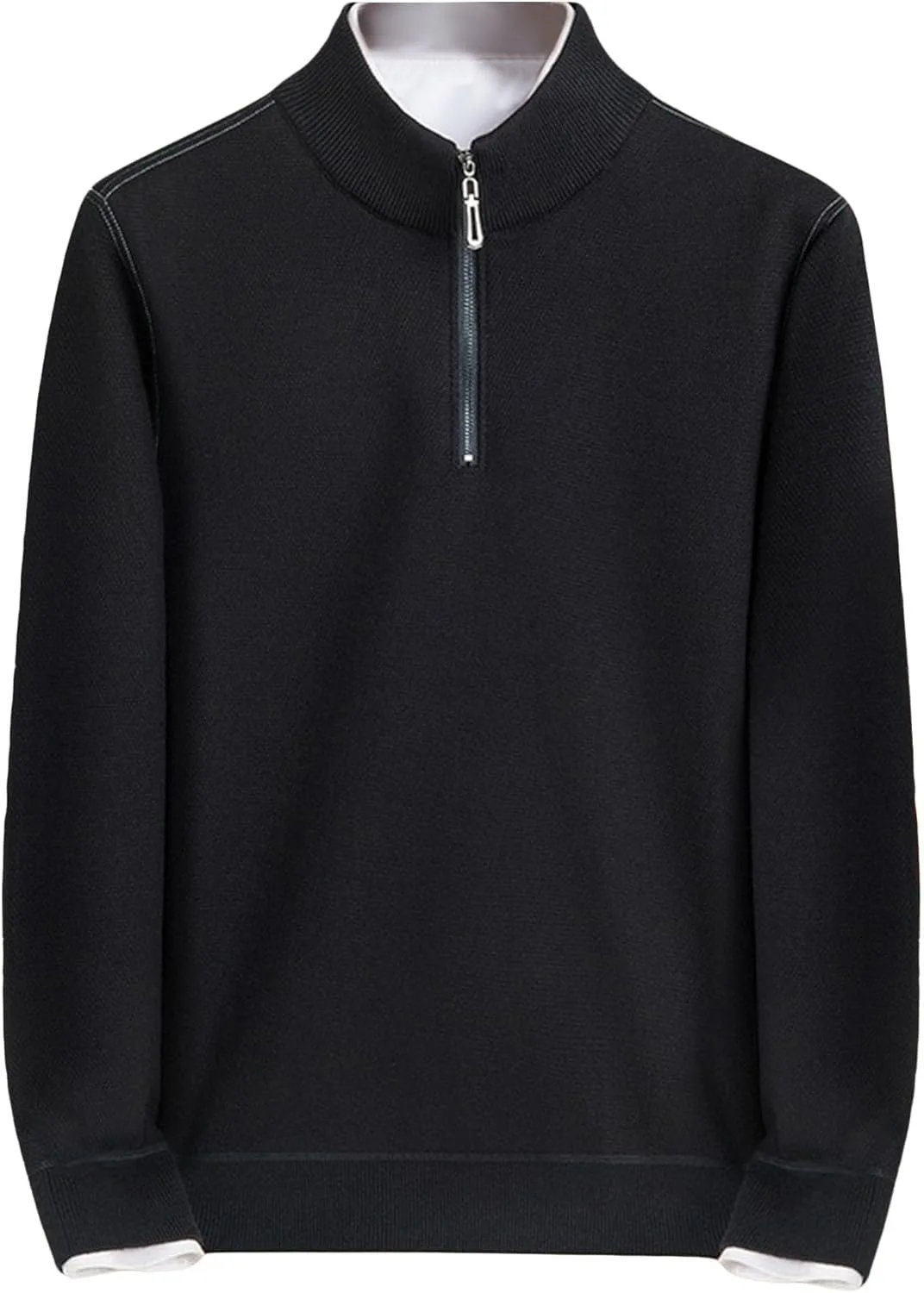 

Мужской 3/4 Zip Slim Fit топ с длинным рукавом