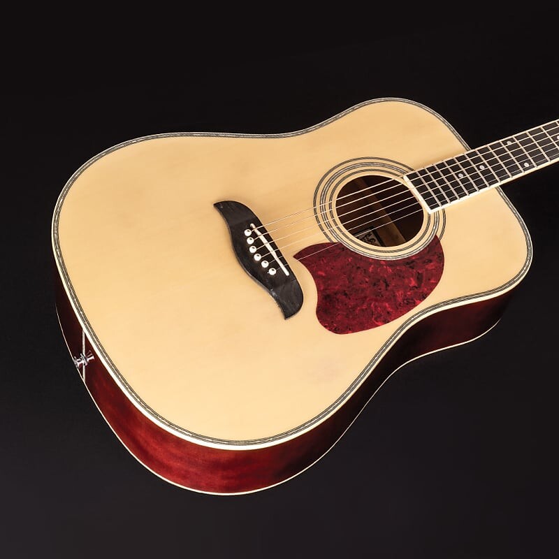 

Акустическая гитара Oscar Schmidt OG2N Dreadnought Select Spruce Top Mahogany Neck 6-String Acoustic Guitar - Natural