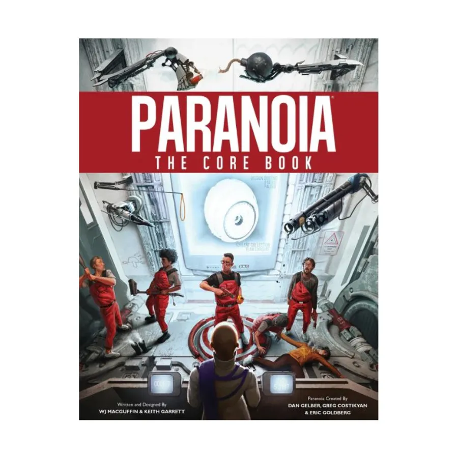 

Paranoia - The Core Book, Paranoia - Red Clearance Edition, твердый переплет