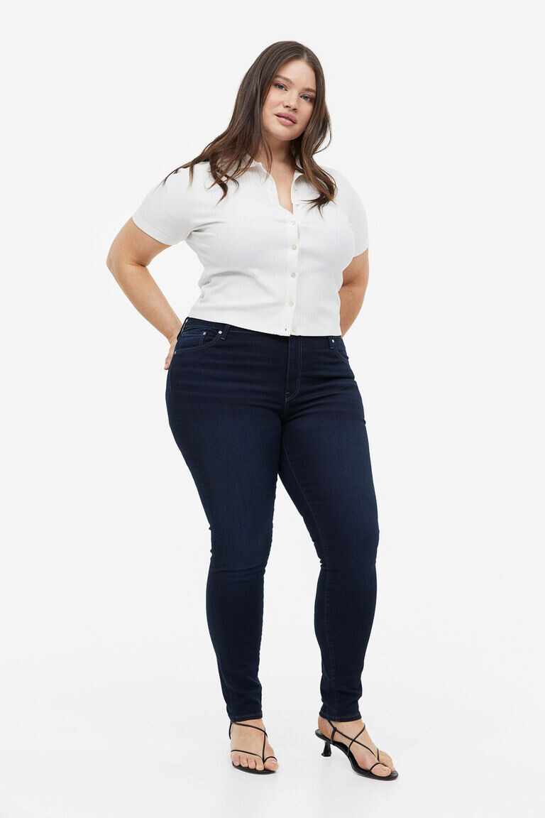 

Джинсы shaping regular H&M, синий