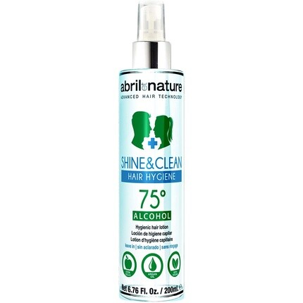 

Abril Et Nature Средство для гигиены волос Shine&Clean 75% спирта 200 мл