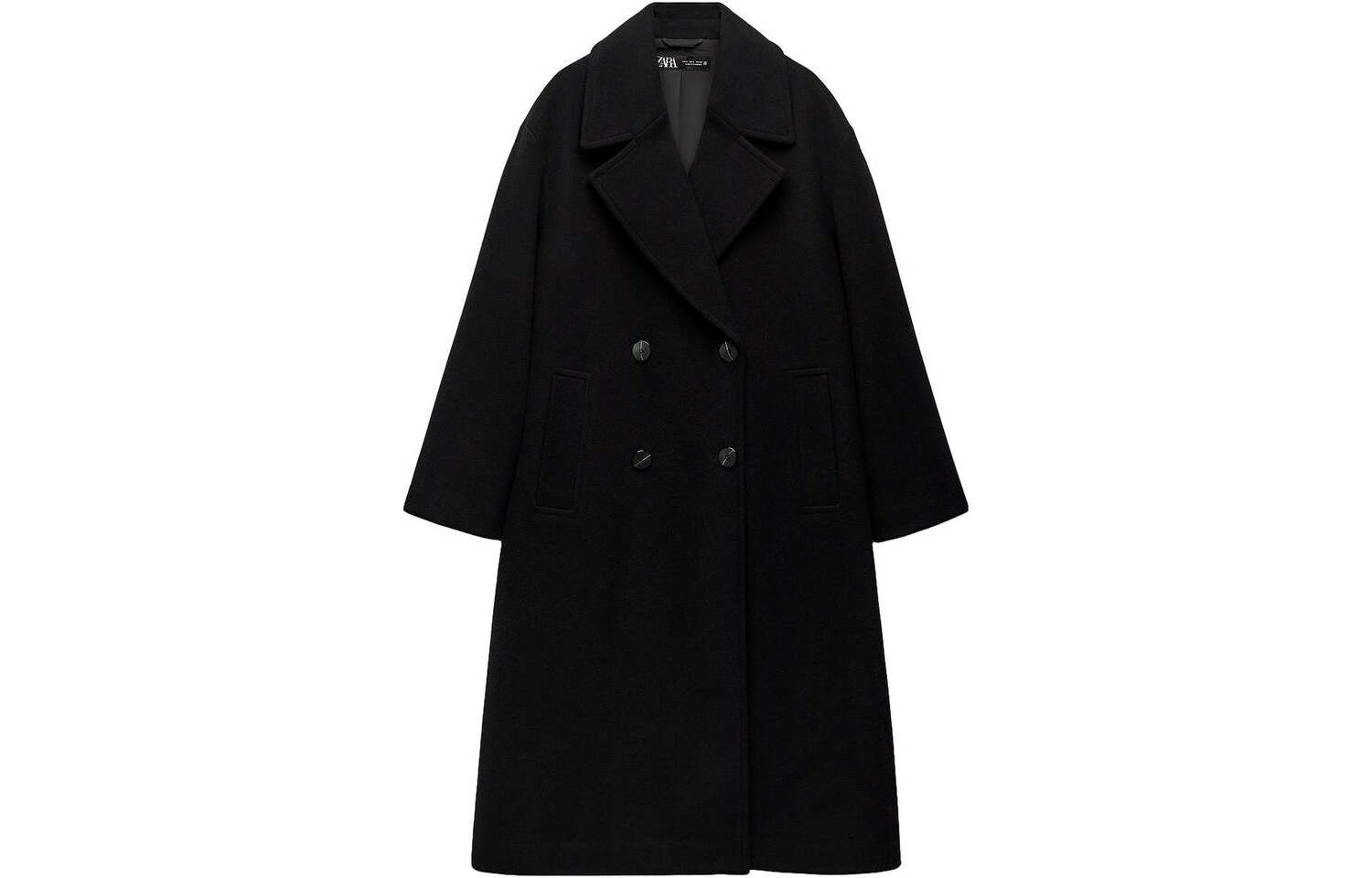 

Пальто женское черное Zara